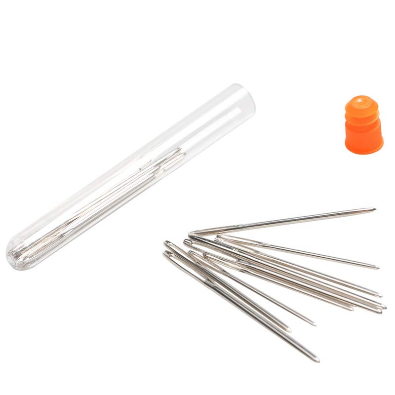 Hekisn Large-Eye Blunt Needles, 6 Piece Pro Quality Stainless Steel Yarn Knitting Needles, Sewing Needles, Crafting Knitting Weaving Stringing Needles (6 Pieces) - Image 3